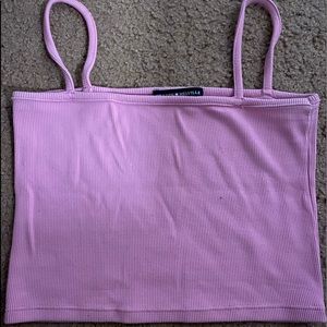 Brandy Melville Pink Crop Top